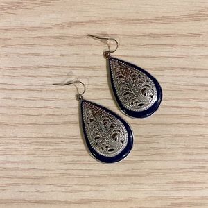Blue/Silver Earrings
